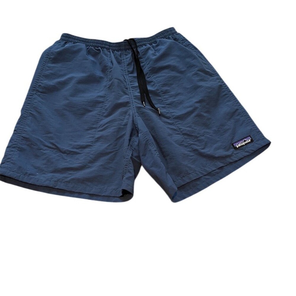 Patagonia Baggies Shorts Men's Size S Blue Quick-Dry Mesh Lined Swim